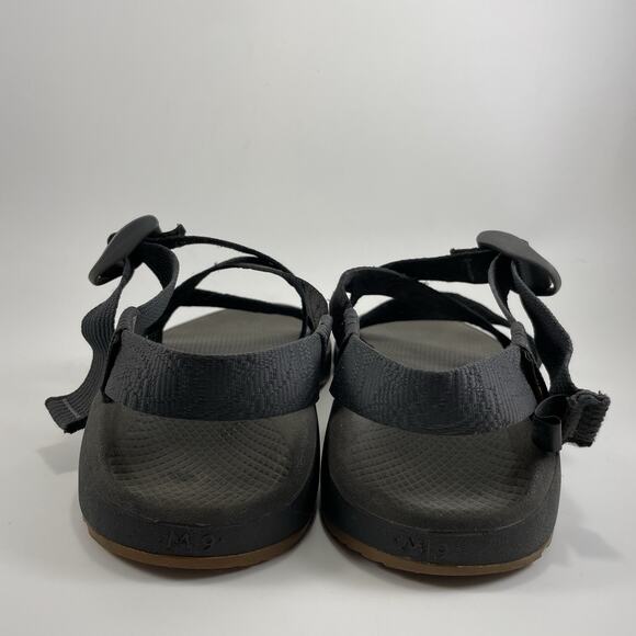 Chaco Z1 Z/1 Active Sandals Strappy Mens Size 9 Black Hiking Water Shoes - Picture 5 of 9